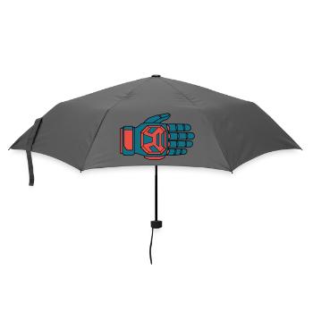 Safe Downhill Gloves BMX - Umbrella (small) - grey - Front