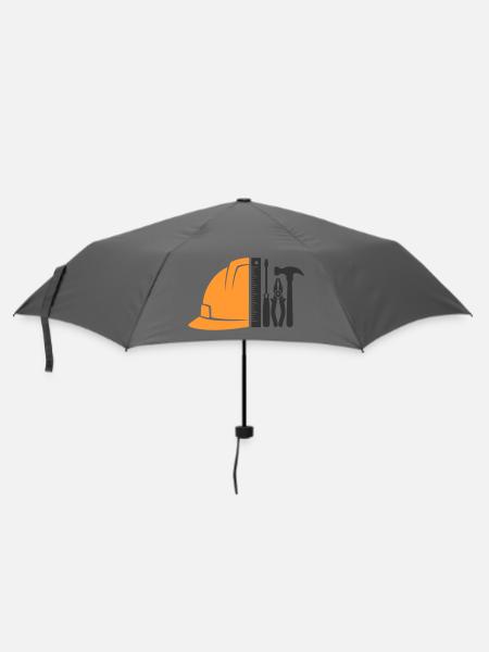 Tool & Construction Helmet – Craftsman Logo - Umbrella (small) - grey