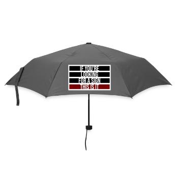 If You're Looking For A Sign This Is It Lustig - Umbrella (small) - grey - Front