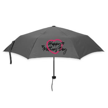 Joyeuse chemise cadeau cœur pour la fête des mères - Parapluie standard - bruyère - Devant
