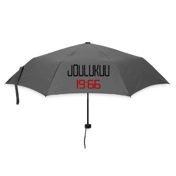 Finnland, Geburtstag im Dezember 1966 - Regenschirm (klein) - Grau - Vorne