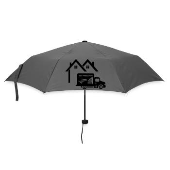 Haus LKW Jalousien - Regenschirm (klein) - Grau - Vorne