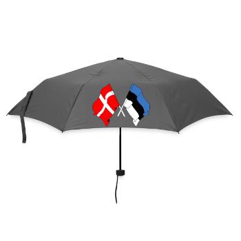 Drapeau Danemark drapeau Estonie - Parapluie standard - bruyère - Devant