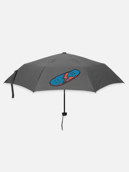 Skateboard Deck Urban Street - Regenschirm (klein) - Grau