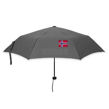 NORWAY - NOREG jersey look - flag on the chest - Umbrella (small) - grey - Front