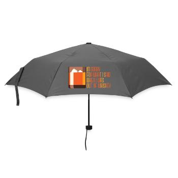 Whiskey Saying Whiskey Drinker Whiskey Lovers - Umbrella (small) - grey - Front