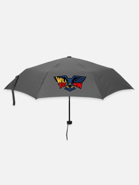 Wille zum Sieg Arend - Regenschirm (klein) - Grau