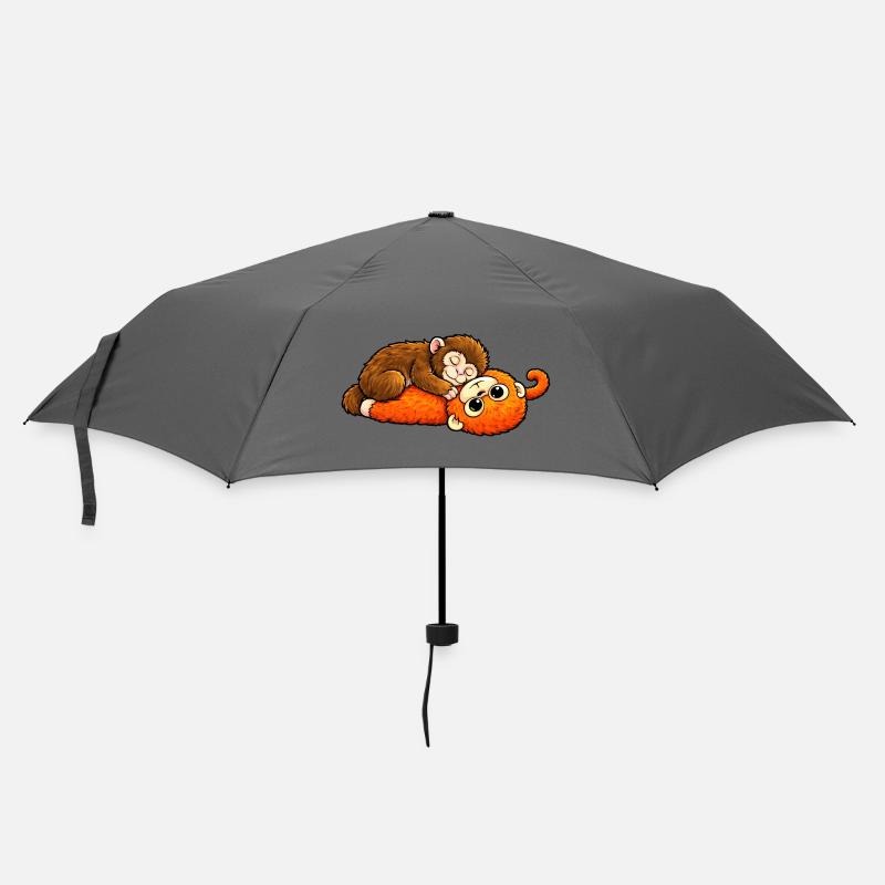 Monkey Punch Baby  - Regenschirm (klein) - Grau
