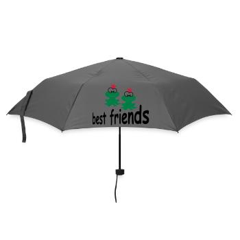 lustig - Regenschirm (klein) - Grau - Vorne