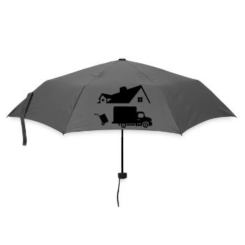 Logo des déménageurs - Parapluie standard - bruyère - Devant