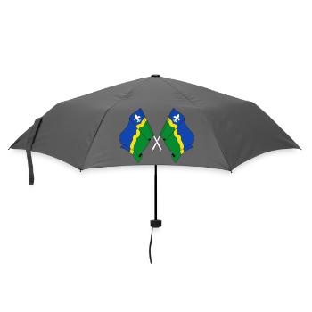 Two flags of the province of Flevoland - Umbrella (small) - grey - Front