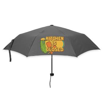 Pickleball Drôle Joueur Cuisine fermée Paddles - Parapluie standard - bruyère - Devant