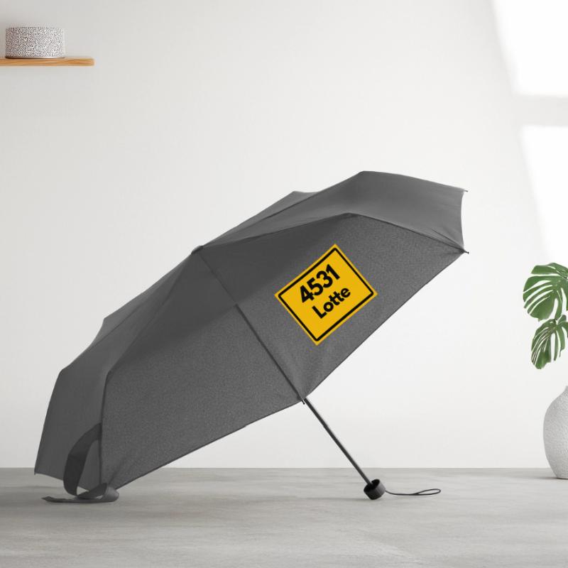 OLD POSTCODE POSTCODE RETRO 4531 LOTTE HEIMATSTOLZ Umbrella (small)