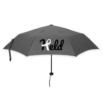 Held Krebs - Regenschirm (klein) - Grau - Vorne