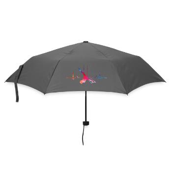 Écrographie du rythme auditif aérien, trapèze nuageux - Parapluie standard - bruyère - Devant
