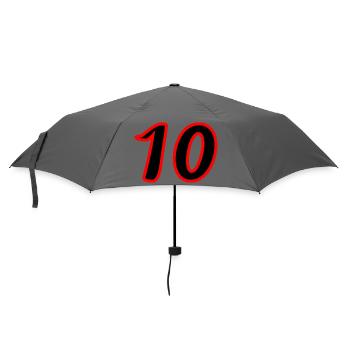 10. 10 ANS. 10e ANNIVERSAIRE. ANNIVERSAIRE 10 ANS. - Parapluie standard - bruyère - Devant