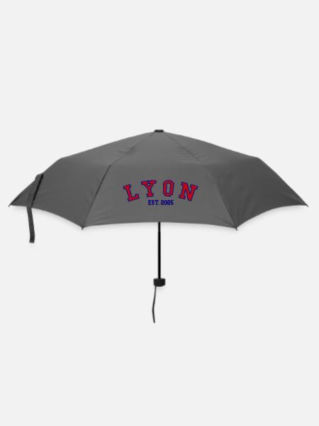 Lyon Est. 2005 - Regenschirm (klein) - Grau
