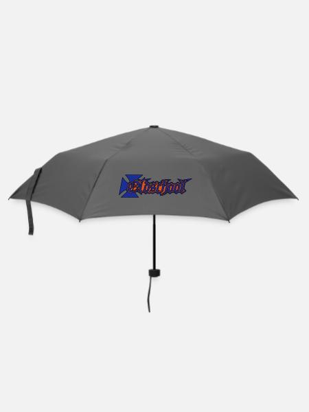 Old School - style - cool - Regenschirm (klein) - Grau