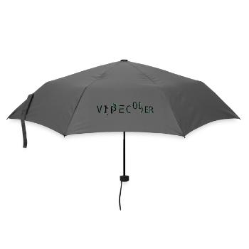vibecoder_mono glitch - Umbrella (small) - grey - Front