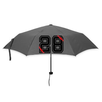 28- - Regenschirm (klein) - Grau - Vorne