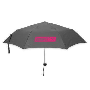 Ruhrpott - Ruhr Pott - Zeche - Zollverein - NRW - Regenschirm (klein) - Grau - Vorne