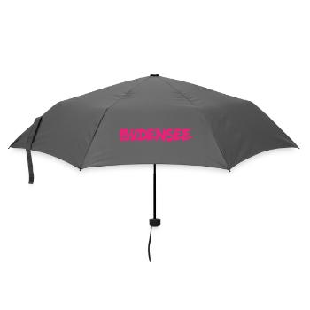 Bodensee - Süddeutschland - Österreich - Schweiz - Regenschirm (klein) - Grau - Vorne