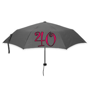 40. 40 ANS. 40e ANNIVERSAIRE. ANNIVERSAIRE 40 ANS. - Parapluie standard - bruyère - Devant