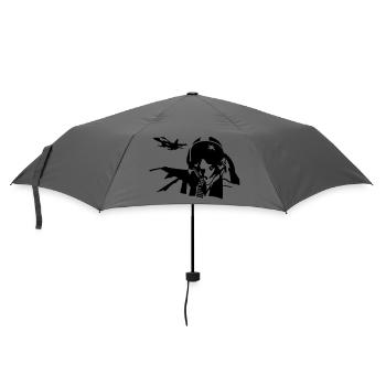 Pilot - Regenschirm (klein) - Grau - Vorne