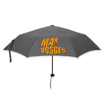 Mann vs Wilde Vogesen - Regenschirm (klein) - Grau - Vorne