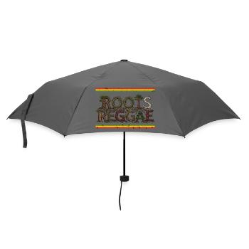 Roots Reggae Forest - Regenschirm (klein) - Grau - Vorne