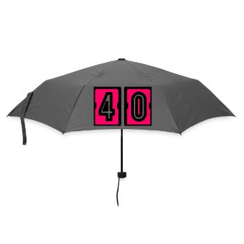 40. 40 ANS. 40e ANNIVERSAIRE. ANNIVERSAIRE 40 ANS. - Parapluie standard - bruyère - Devant