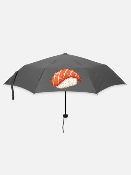 Sushi - Regenschirm (klein) - Grau