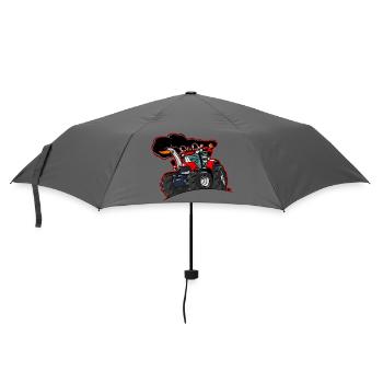 0961 Fall - Regenschirm (klein) - Grau - Vorne