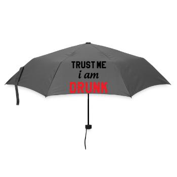 Trust Me I'm Drunk - Alcohol - Umbrella (small) - grey - Front