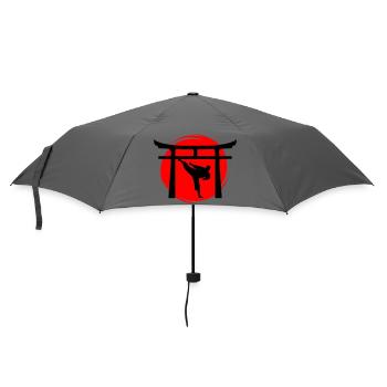 Yokogeri Torii - Umbrella (small) - grey - Front