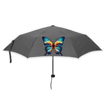 Butterfly - Umbrella (small) - grey - Front