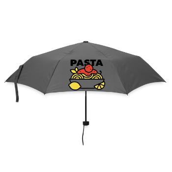 Pasta Bowl Spaghetti Italy Foodie - Umbrella (small) - grey - Front