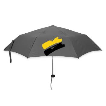 Sachsen-Anhalt Flagge - Regenschirm (klein) - Grau - Vorne
