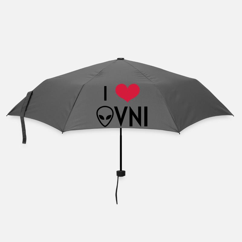 OVNI - UFO - Alien - Espace - Extraterrestre - Umbrella (small) - grey