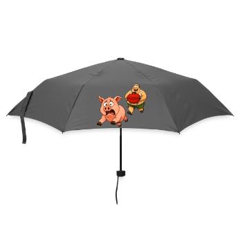 Conception de gril amusante - Parapluie standard - bruyère - Devant