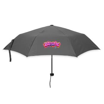 LIAM GRAFFITI NAME FÜR PERFEKTES GESCHENK DRUCKBAR auf - Regenschirm (klein) - Grau - Vorne