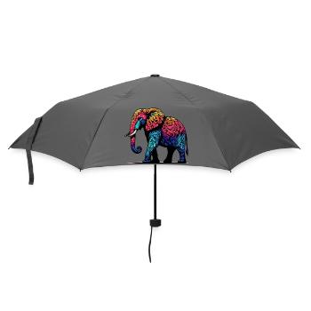 Elephant - Umbrella (small) - grey - Front