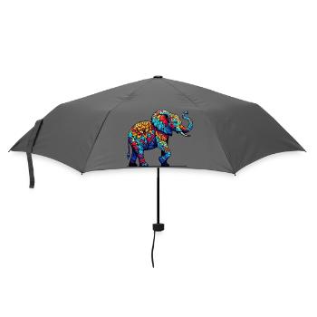 Elephant - Umbrella (small) - grey - Front