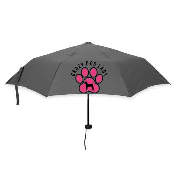 Patte de chien Femme folle de chien Maman de chien Maîtresse - Parapluie standard - bruyère - Devant