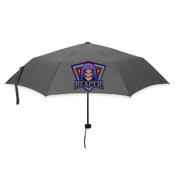 Sensenmann Reaper. - Regenschirm (klein) - Grau - Vorne