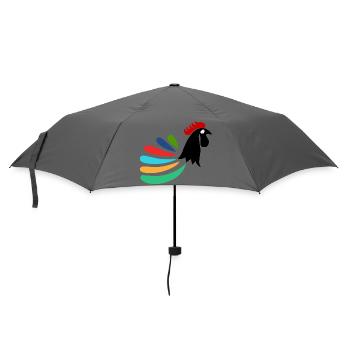 COQ. CHEVAL. POULE. COQ. ANIMAL. OISEAU. LICORNE. - Parapluie standard - bruyère - Devant
