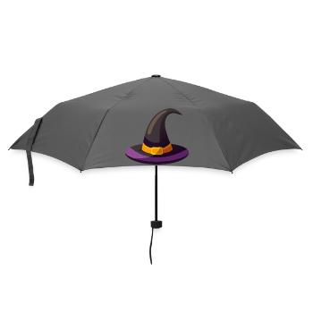 Witch hat - Umbrella (small) - grey - Front