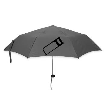 Bügelsäge-Werkzeuge - Regenschirm (klein) - Grau - Vorne