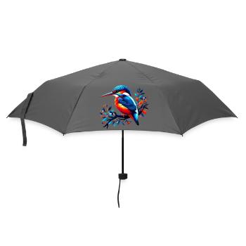 Kingfisher - Umbrella (small) - grey - Front