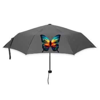 Butterfly - Umbrella (small) - grey - Front